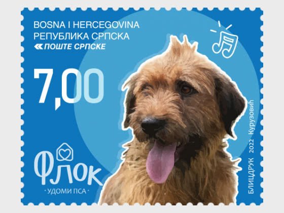 Stamps of Bosnia and Herzegovina - Republic of Srpska ( Pre order) 2022 - Dogs -