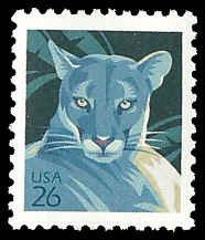 PCBstamps   US #4137 26c Wildlife-Florida Panther, MNH, (23)