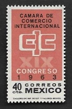 SD)1963 MEXICO  19th INTERNATIONAL CONGRESS OF THE CHAMBER OF COMMERCE, EMBL