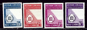 South Vietnam 92-95 MNH 1958 Unesco    (ap3020)