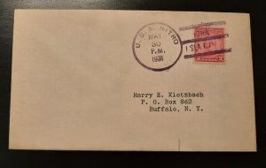 1927 US Navy USS Nitro Iona Island Buffalo New York