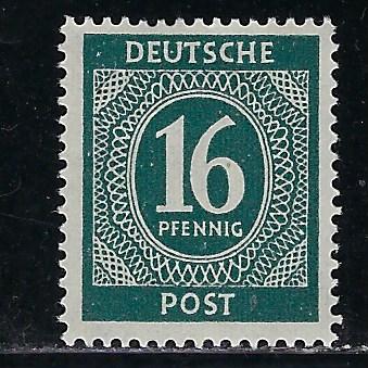 Germany AM Post Scott # 542, mint nh