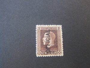 New Zealand 1915 SG O100b KGV P14X14.5 MH