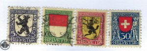 Switzerland SC B29-B32 Used F-VF SCV$14.60...Take a Look!