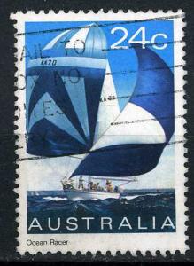 Australia 1981 - Scott 816 used - 24c, Ocean Raceer 