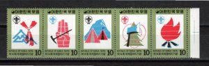 Korea, South 1975 MNH Sc 982-6