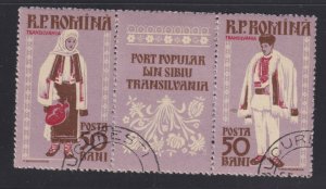 Romania 1242 Regional Costumes 1958