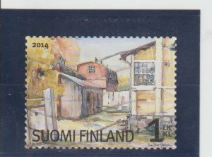 Finland  Scott#  1465c  Used  (2014 Watercolors by Urpo Martikainen)