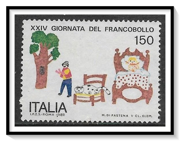 Italy #1534 Stamp Day Used