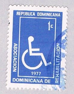 Dominican Republic Handicapped 1c - pickastamp (AP104011)