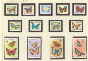 Guyana #280-289A  Single