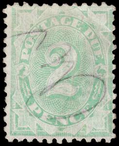 Australia Scott J31, perf. 11.5x11 (1907) Used F-VF, CV $175.00 M