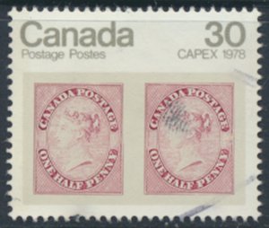 Canada  SC# 755  Used CAPEX Toronto 1978 see  details & scans