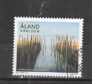 Aland  Scott#  338  Used  (2013 Aland Art Museum)