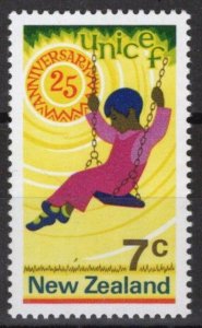 ZAYIX New Zealand 477 MNH UNICEF Child 090722S66