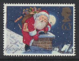 Great Britain SG 2010 Used    Christmas 1997  SC# 1780