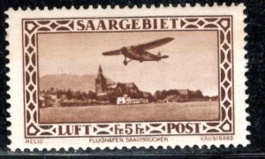 Saar - Scott # C4, mint nh