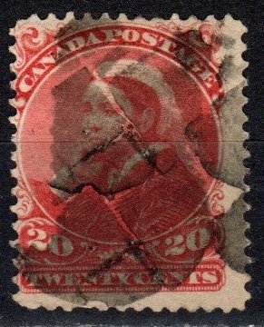 Canada #46 F-VF Used CV $125.00 (X5689)