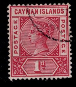 Cayman Islands Scott 2 Used Queen Victoria 1900 stamp