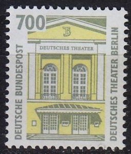 GERMANY BUND [1993] MiNr 1691 ( **/mnh ) Sehenswürdigkeiten