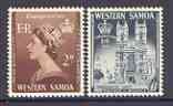 SAMOA - 1953 - Coronation - Perf 2v Set - Mint Never Hinged