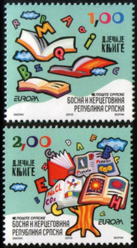 Bosnia Serbia 2010 Europa CEPT Children book set MNH