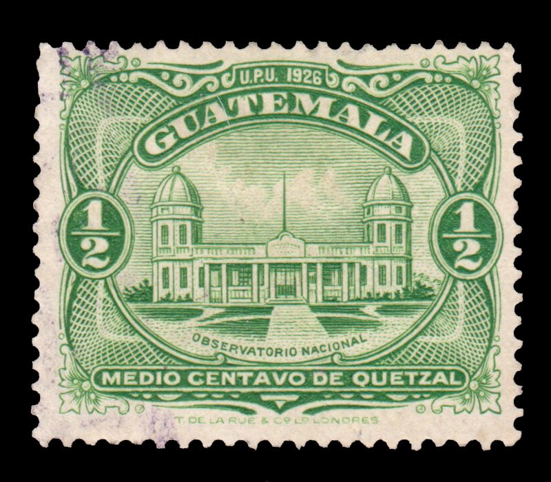 GUATEMALA STAMP 1929 SCOTT # 233. USED. # 8