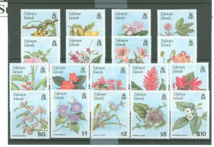 Solomon Islands (British Solomon Islands) #580-596A  Single (Complete Set) (F...