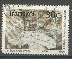 TRANSKEI, 1990, used 30c, Fossils. Scott 232