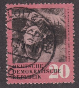 Germany DDR 413 Giant's head from Peramum Frieze 1958