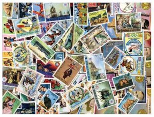 Burkina Faso - Stamp Collection - 100 Different Stamps