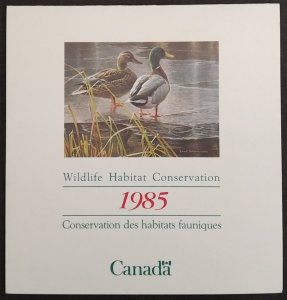 Canada FWH1 1985 Wildlife Habitat Conservation