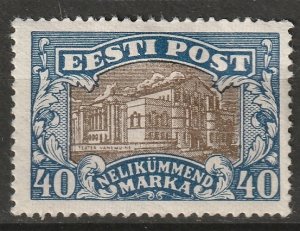 Estonia 1927 Sc 83 MH* some disturbed gum