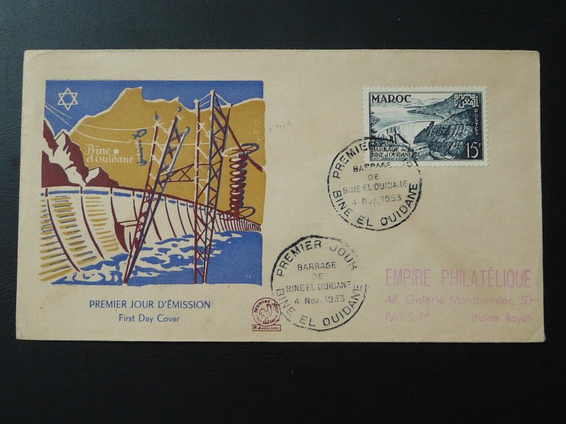 energy dam electricity FDC Morocco 1953