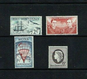 Ross Dependency: 1967 First Decimal Definitive, Mint never hinged set