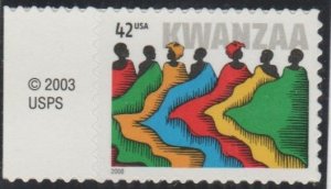 4373, Single.  Kwanzaa MNH,  .42cent.