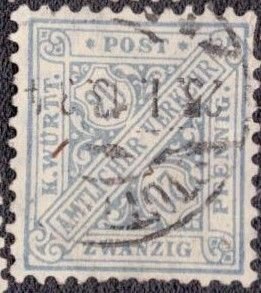 Wurttemberg - O127 Used