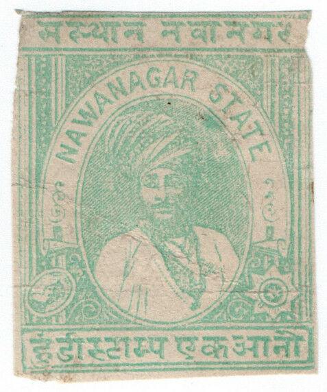 (I.B) India (Princely States) Revenue : Nawanagar State Duty 1a