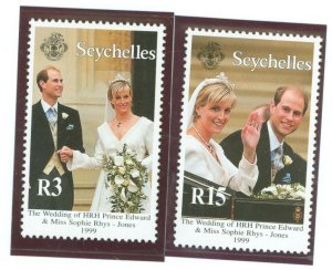 Seychelles #809-810 Mint (NH) Single (Complete Set)