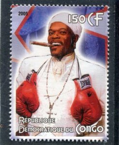 Congo 2005 SAMUEL L.JACKSON American Actor 1 Stamp Perforated Mint (NH)