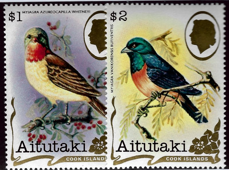 Aitutaki  #246A-246B MNH VF SC$15.00 ...Collectors unite!