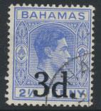Bahamas SG 161 Sc# 115 Used  Opt Surchange 3d