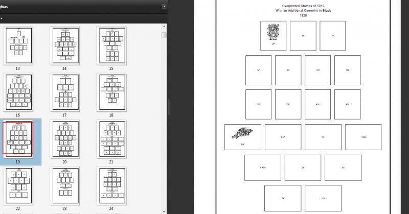 HUNGARY STAMP ALBUM PAGES 1871-2011 (741 PDF digital pages)