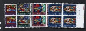 Switzerland Sc B382-85 1969 Pro Patria stamp set mint NH Blocks of 4