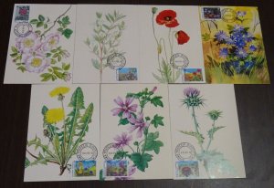 Greece 1989 Wildflowers Card Set