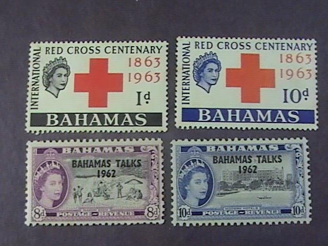 BAHAMAS  # 181-184-MINT/NEVER HINGED---2 COMPLETE SETS----QEII----1963