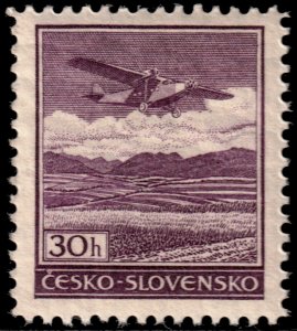 ✔️ GERMANY BOHEMIA MORAVIA 1939 - AIRPLANE  Sc. CS-C18 Mi. B&M B1 MNH ** [2BH8]