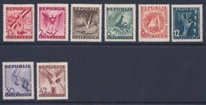 Austria 1945 Sc# B171-78
