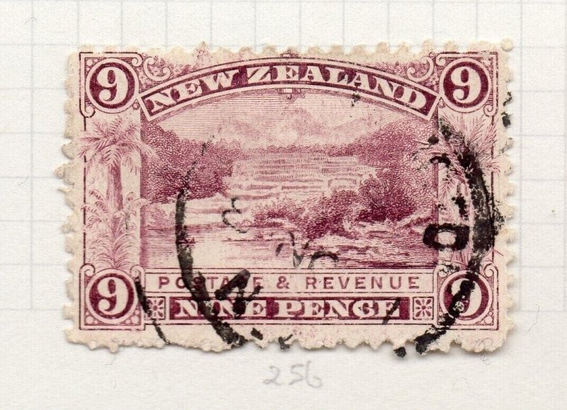 New Zealand QV Issues 1898 Fine Used 9d. NW-201780 