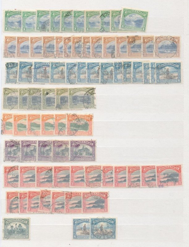 Trinidad & Tobago GVI/QE M&U Collection (Apx 450+Items) ZK1646